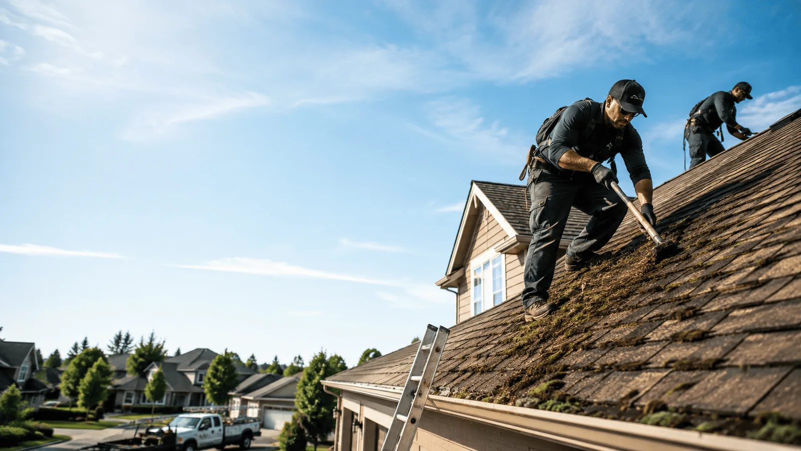 Roof Moss Removal in French Camp, CA near me